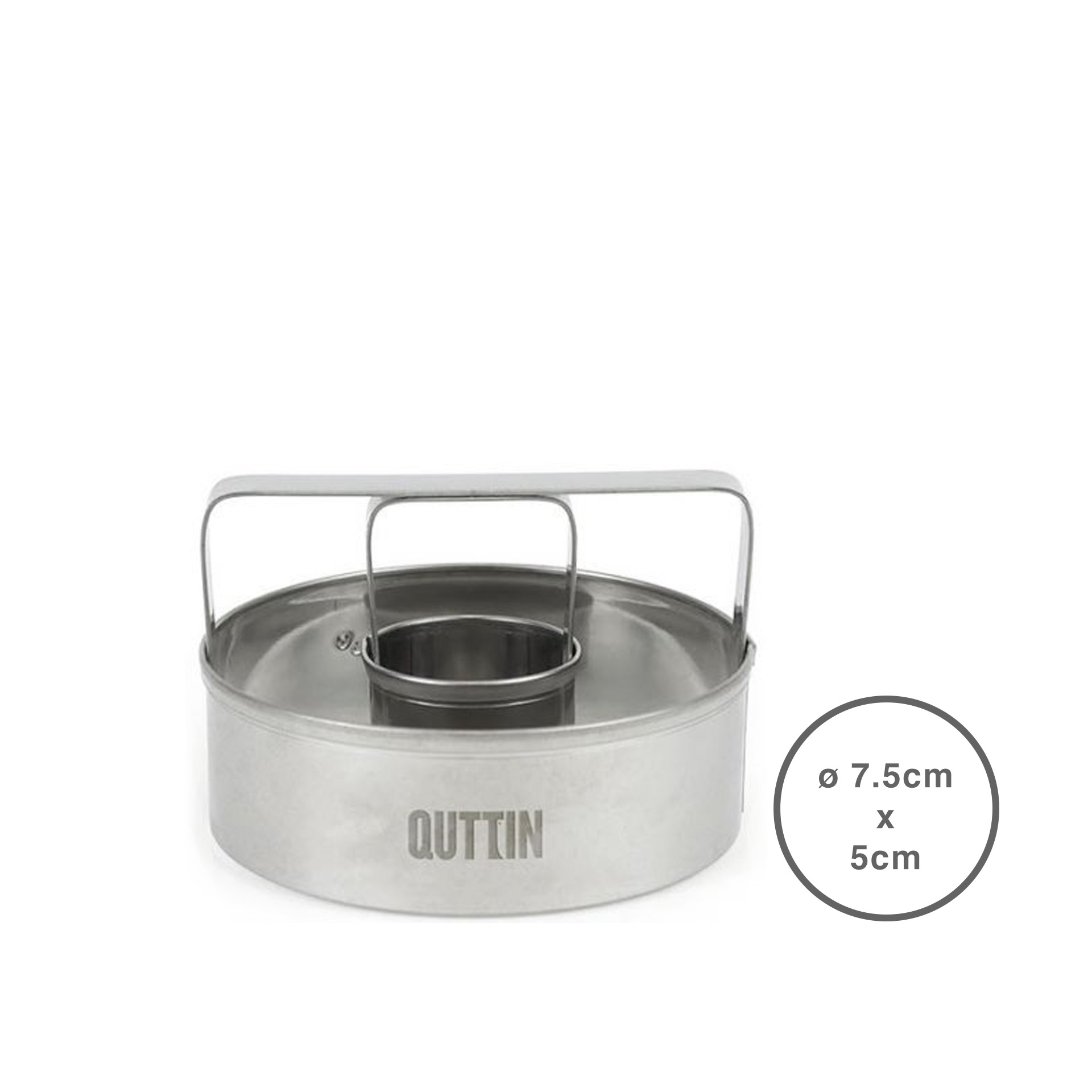 Forma Donuts Inox Redondo 7.5X5cm