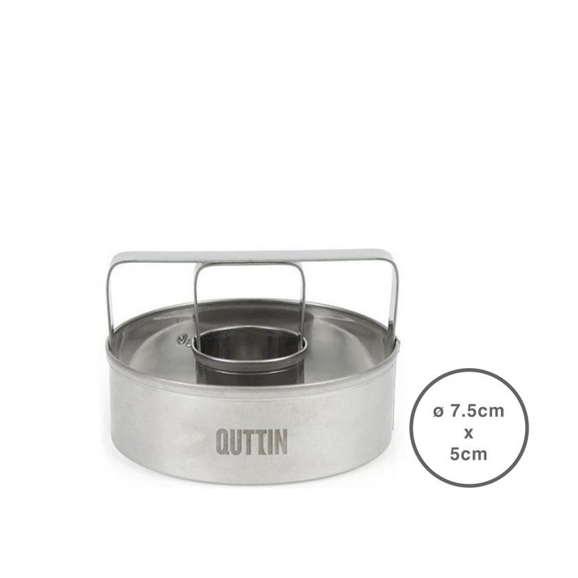 Forma Donuts Inox Redondo 7.5X5cm Forma Donuts Inox Redondo 7.5X5cm