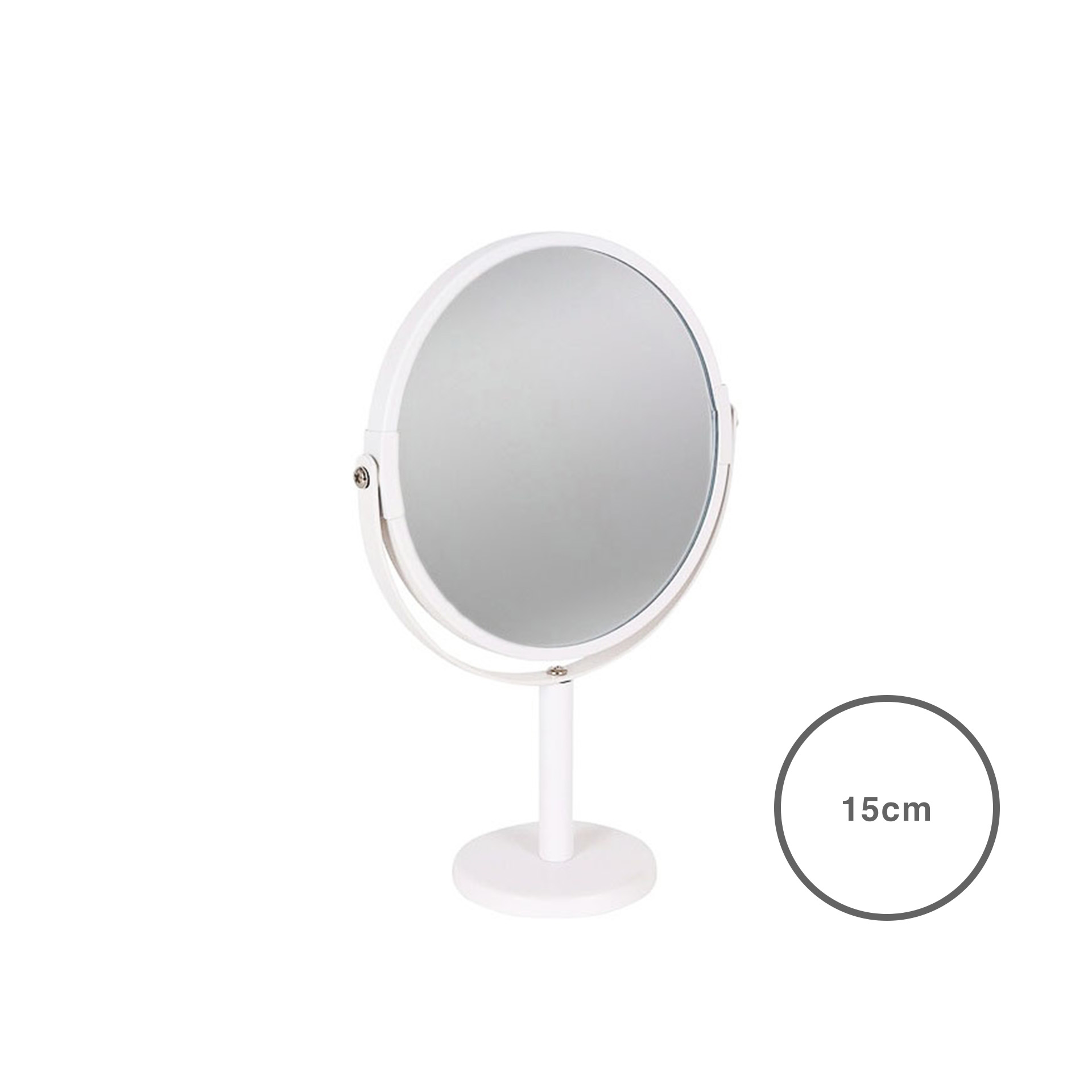 Espelho Aumento Branco 15CM