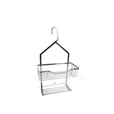 Cabide para Banho Metal 2 Níveis 27.5X12.5X50.5CM