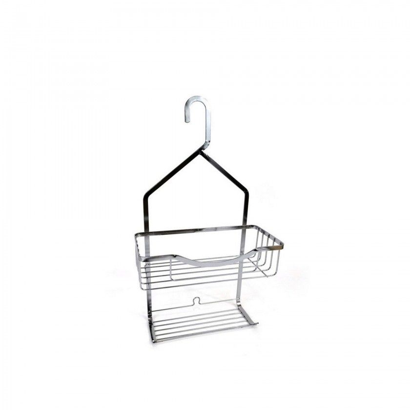 Cabide para Banho Metal 2 Nveis 27.5X12.5X50.5CM
