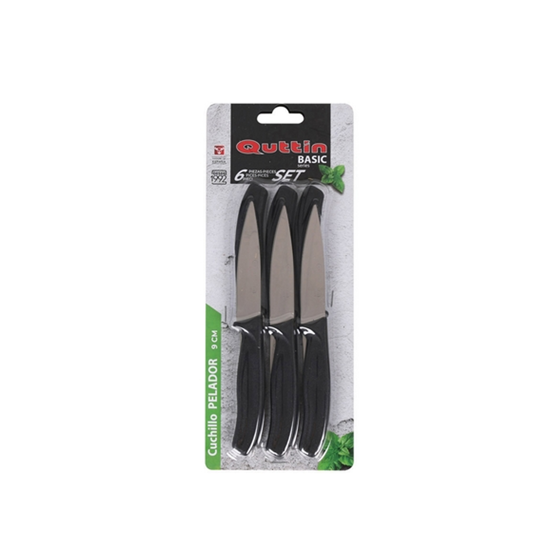Faca Basic 9CM Pack 6