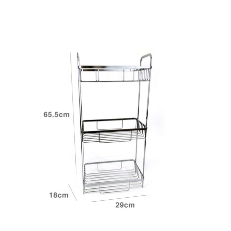 Estante Metal 3 Níveis 29X18X65.5cm - Image product