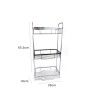 Estante Metal 3 Níveis 29X18X65.5cm Estante Metal 3 Níveis 29X18X65.5cm