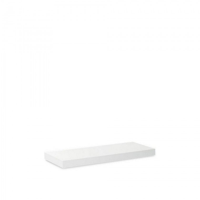 Estante Parede MDF Branco 23.5X60X3.8CM