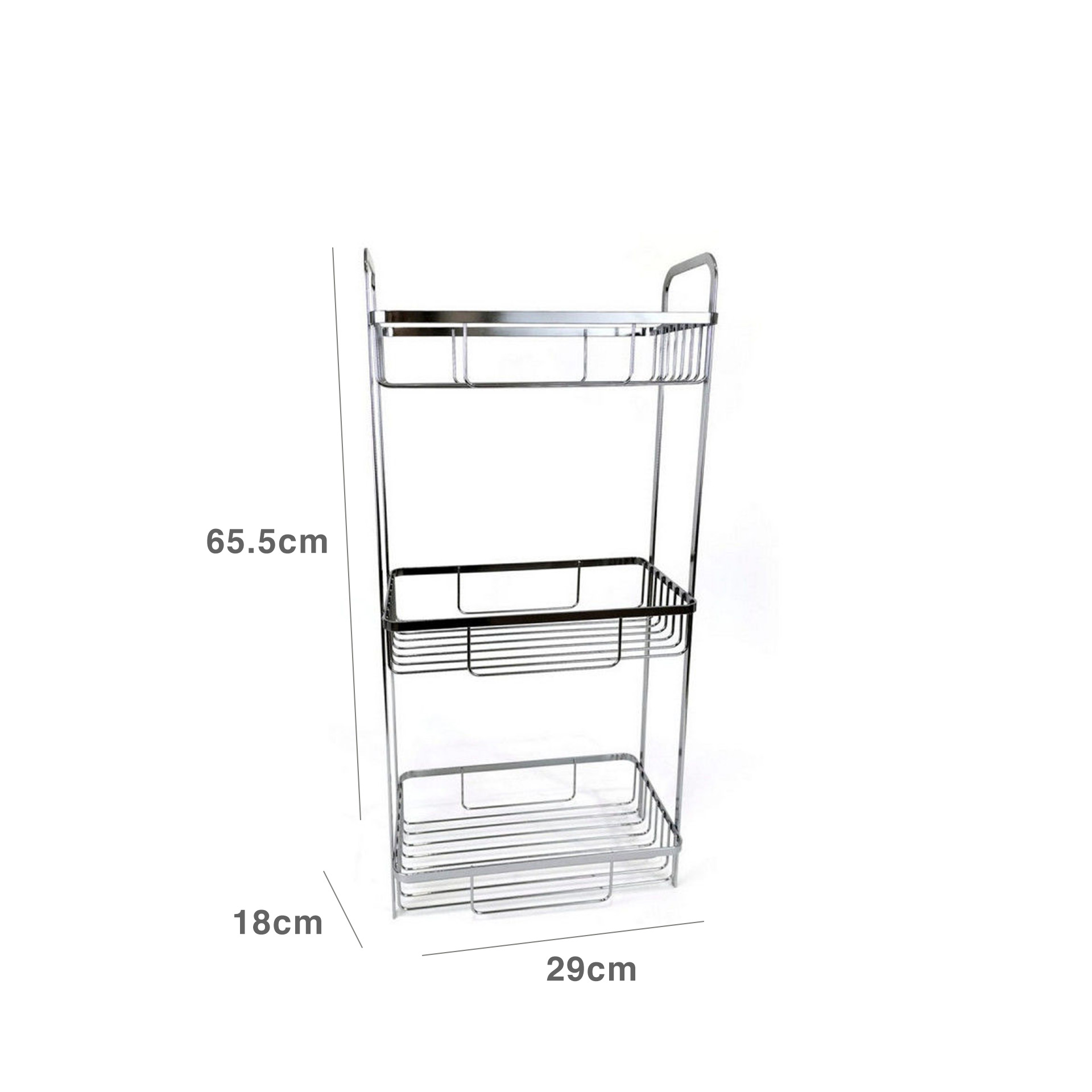 Estante Metal 3 Níveis 29X18X65.5cm