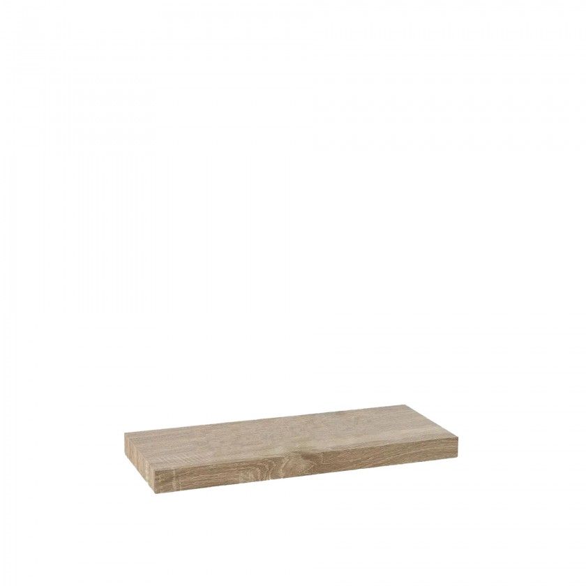 Estante Parede MDF Castanho 23.5X60X3.8CM