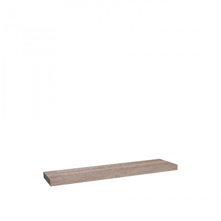Estante Parede MDF Castanho 23.5X80X3.8CM