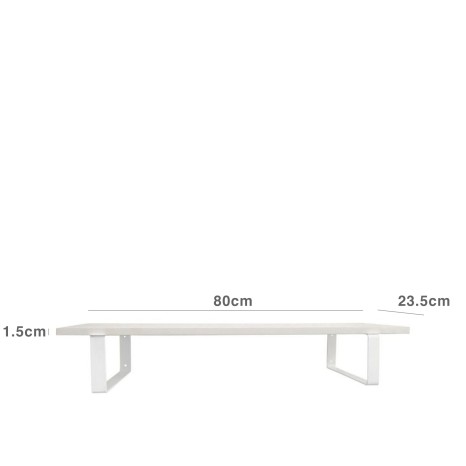 Estante Parede Branco 80X23.5X1.5CM - Image product
