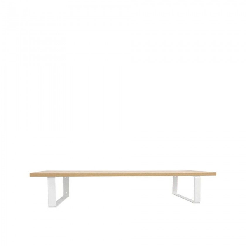 Estante Parede Castanho 80X23.5X1.5CM