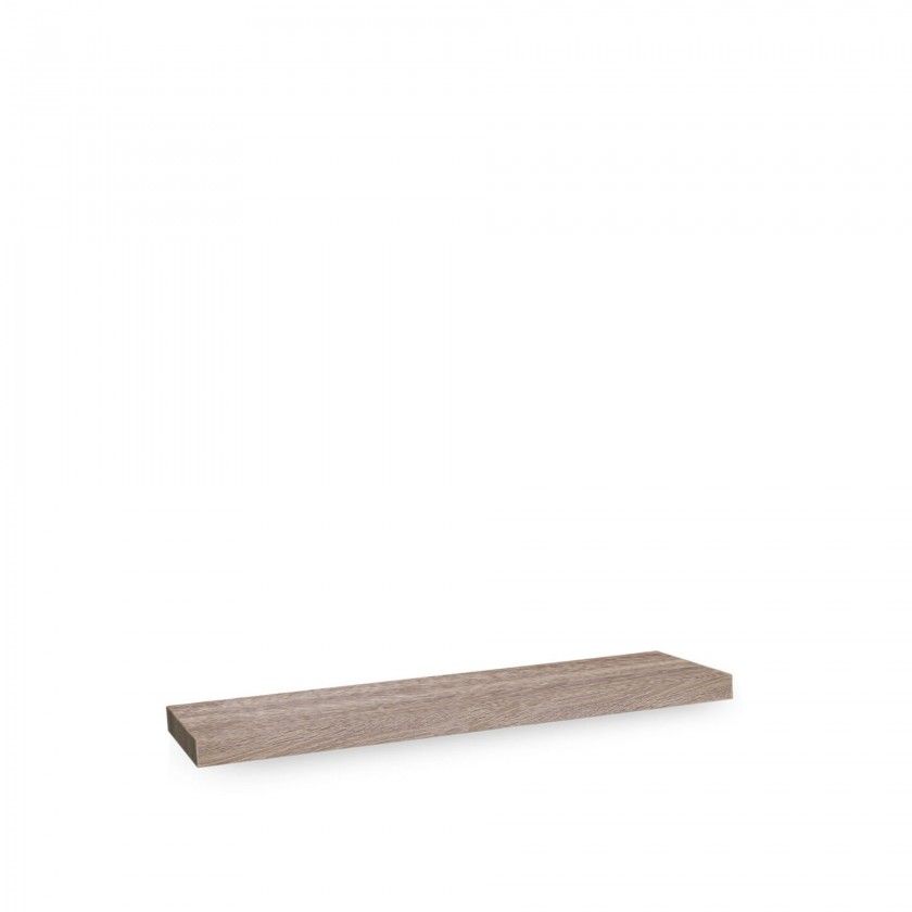 Estante Parede MDF Castanho 23.5X80X1.5CM Estante Parede MDF Castanho 23.5X80X1.5CM