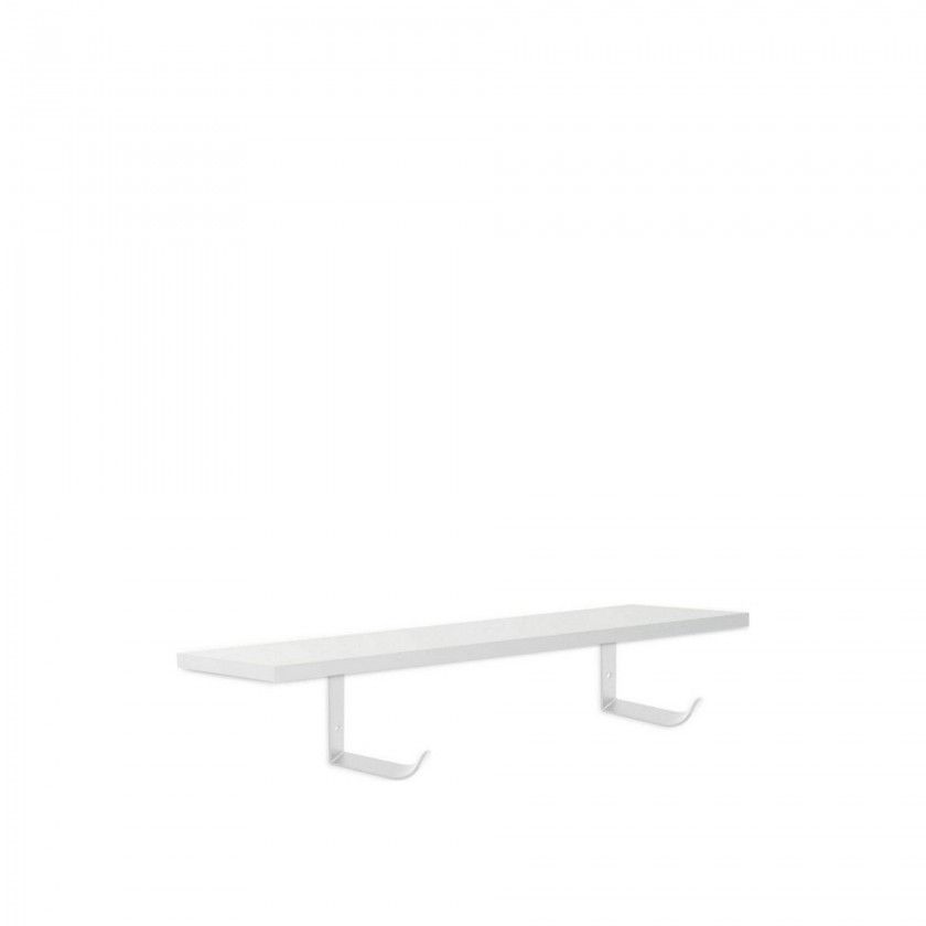 Estante Parede Branco 60X23.5X1.5CM