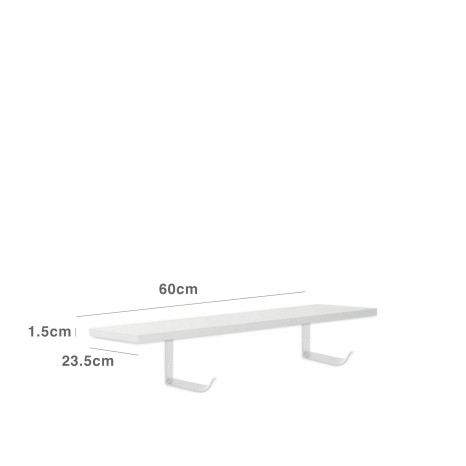 Estante Parede Branco 60X23.5X1.5CM - Image product