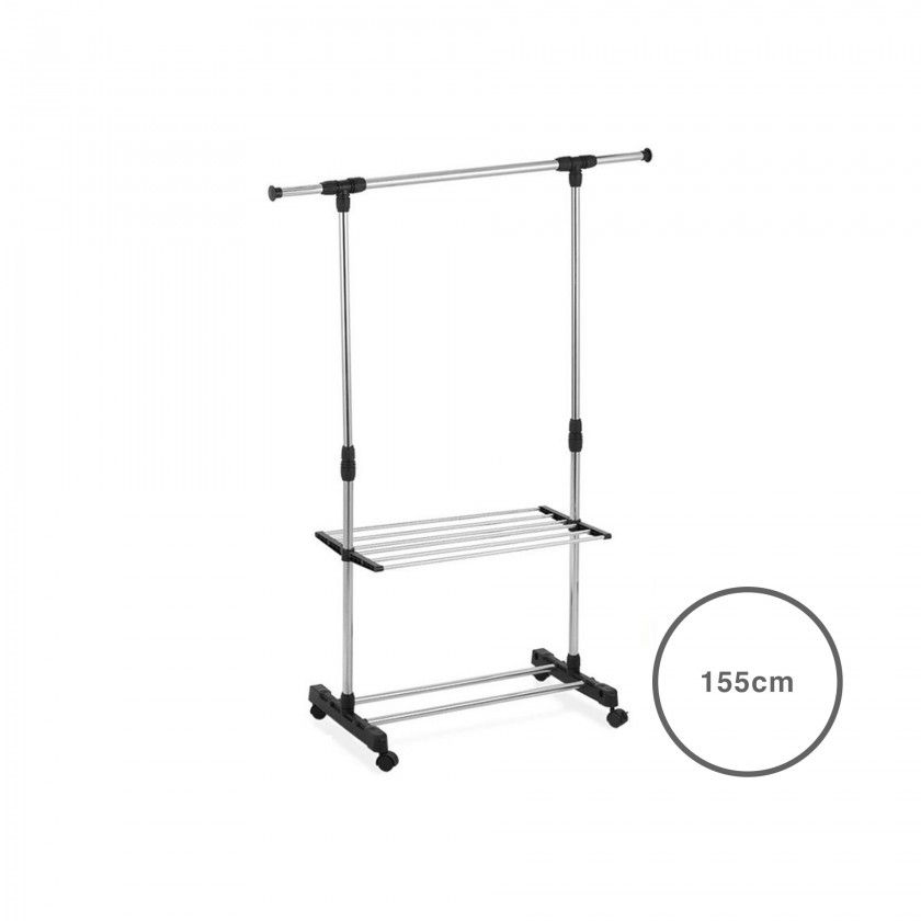 Cabide Extensível 80-140X42X80-155CM Cabide Extensível 80-140X42X80-155CM