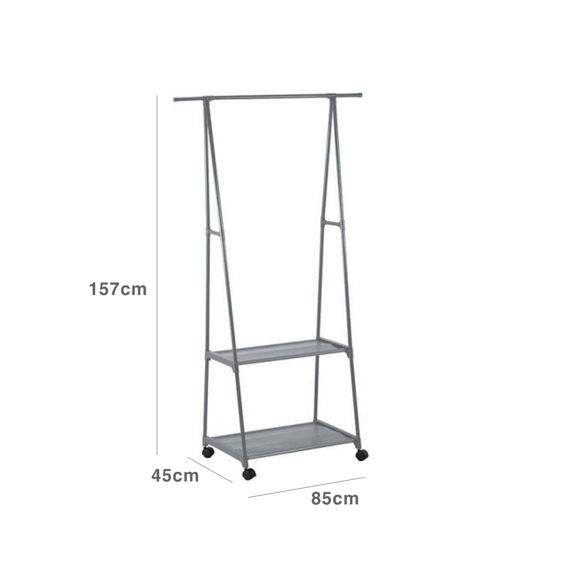 Cabide Bengaleiro com Estantes 85X45X157CM