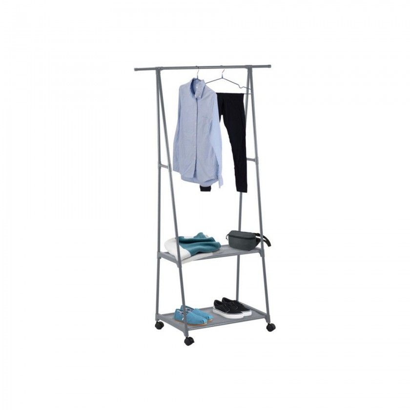 Cabide Bengaleiro com Estantes 85X45X157CM Cabide Bengaleiro com Estantes 85X45X157CM