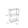 Estante 3 Níveis Metal 50X30X70cm Estante 3 Níveis Metal 50X30X70cm