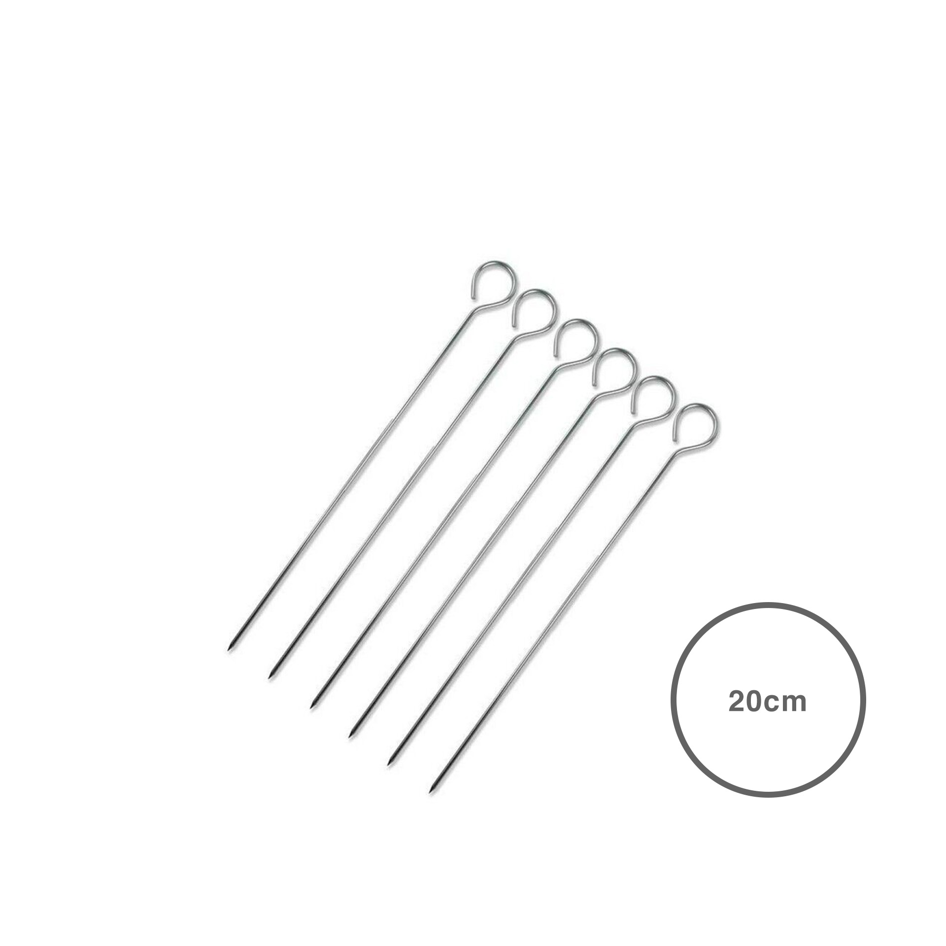 Espeto Metal Pack 6
