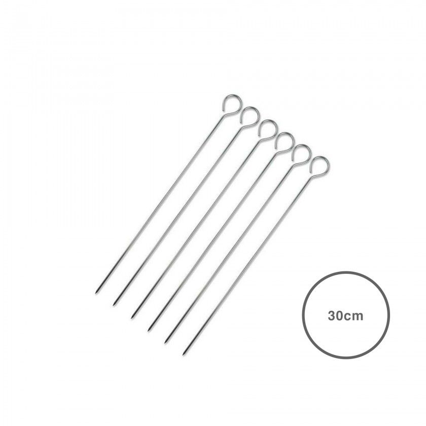 Espeto Metal 30CM Pack 6 Espeto Metal 30CM Pack 6