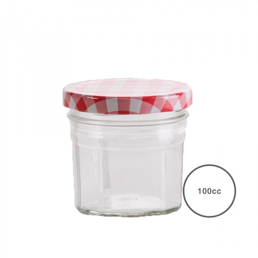 Frasco Hermético com Tampa Rosca Xadrez 100ml Frasco Hermético com Tampa Rosca Xadrez 100ml