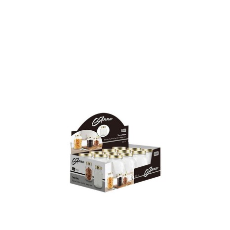 Frasco Herm�tico Anna com Tampa Rosca Dourada 0.500ml - Image product