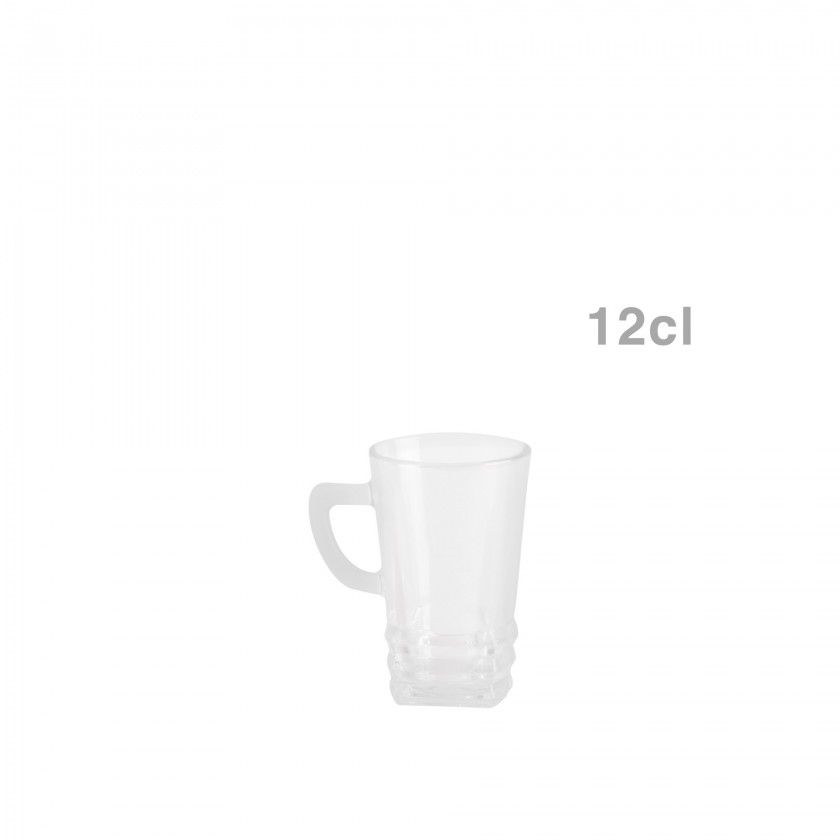 Chvena com Asa Vidro 9X5.5CM Pack 6