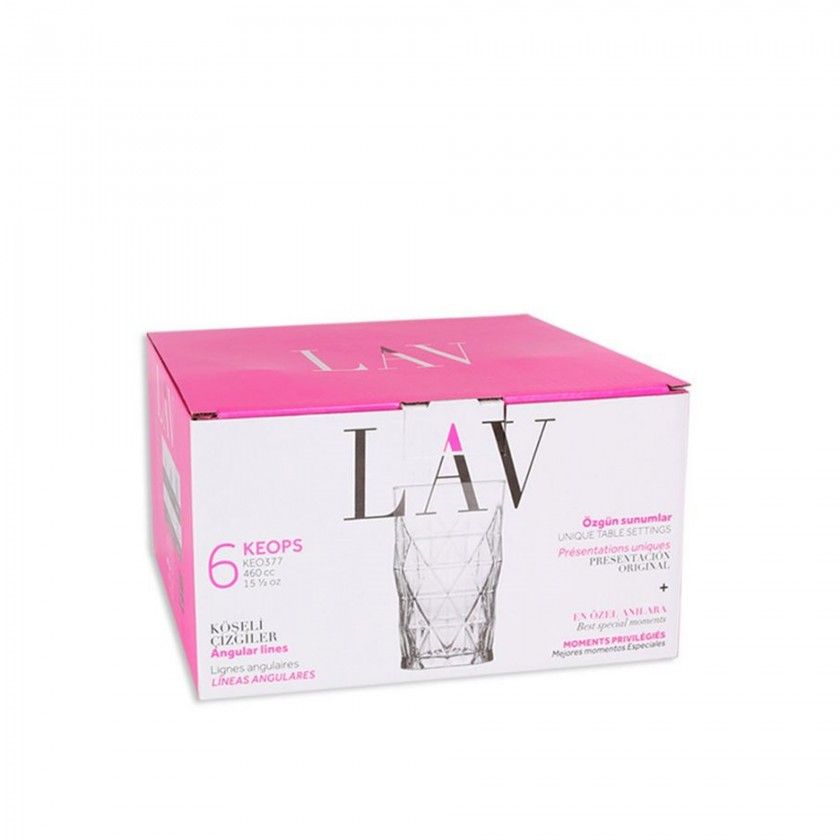 Copo Keops 460ML Pack 6