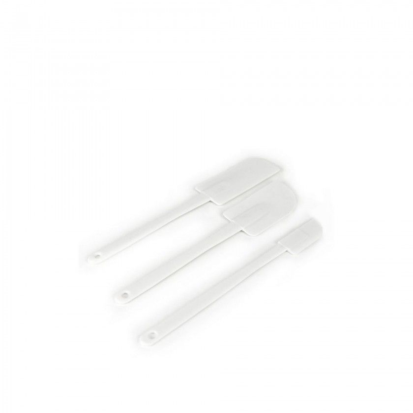 Esptula Cozinha Plstico 25CM Pack 3