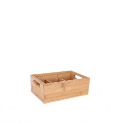 Organizador Mesa Bambu 27X18X10cm