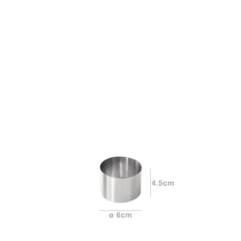 Aro Empratar Inox Cinzento Aro Empratar Inox Cinzento
