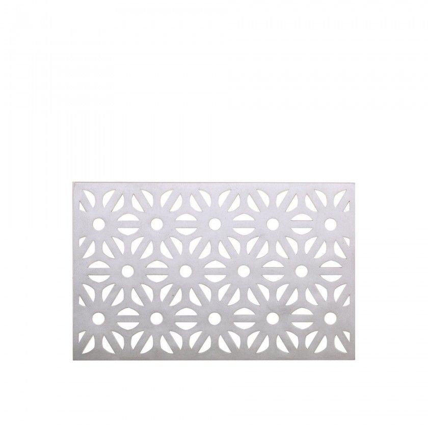 Individual Pvc Prata 45X30CM