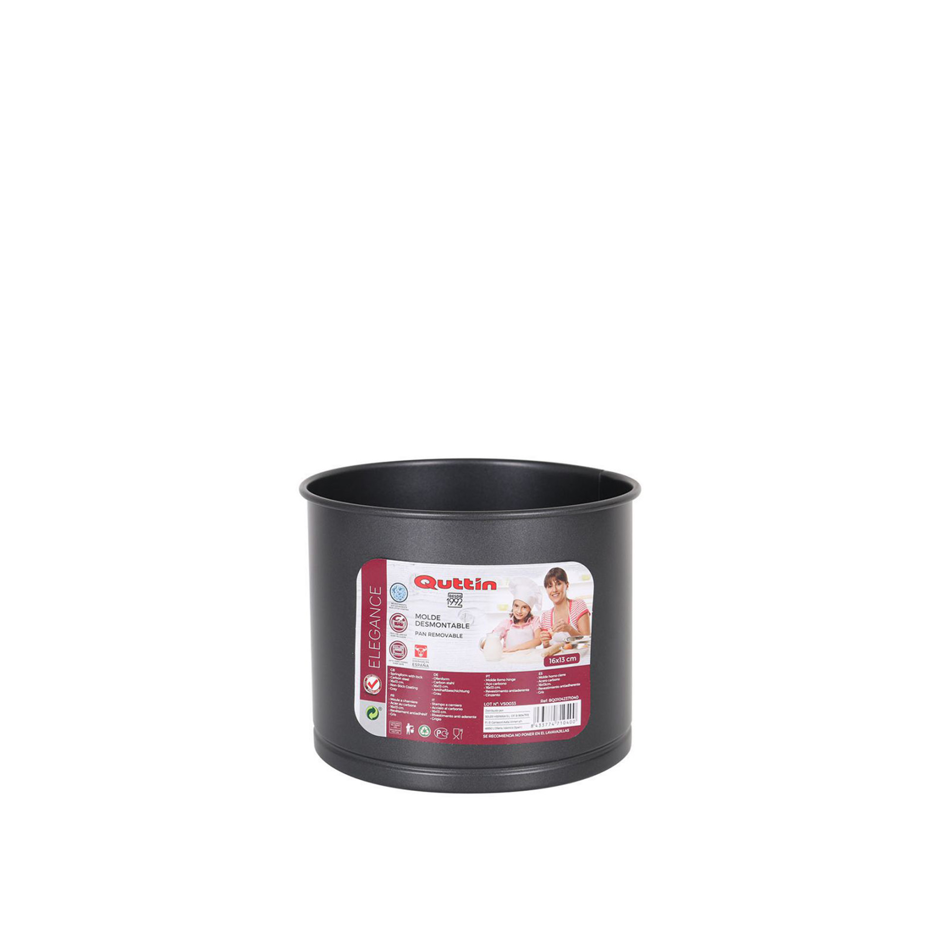 Forma Desmontável 16X13cm