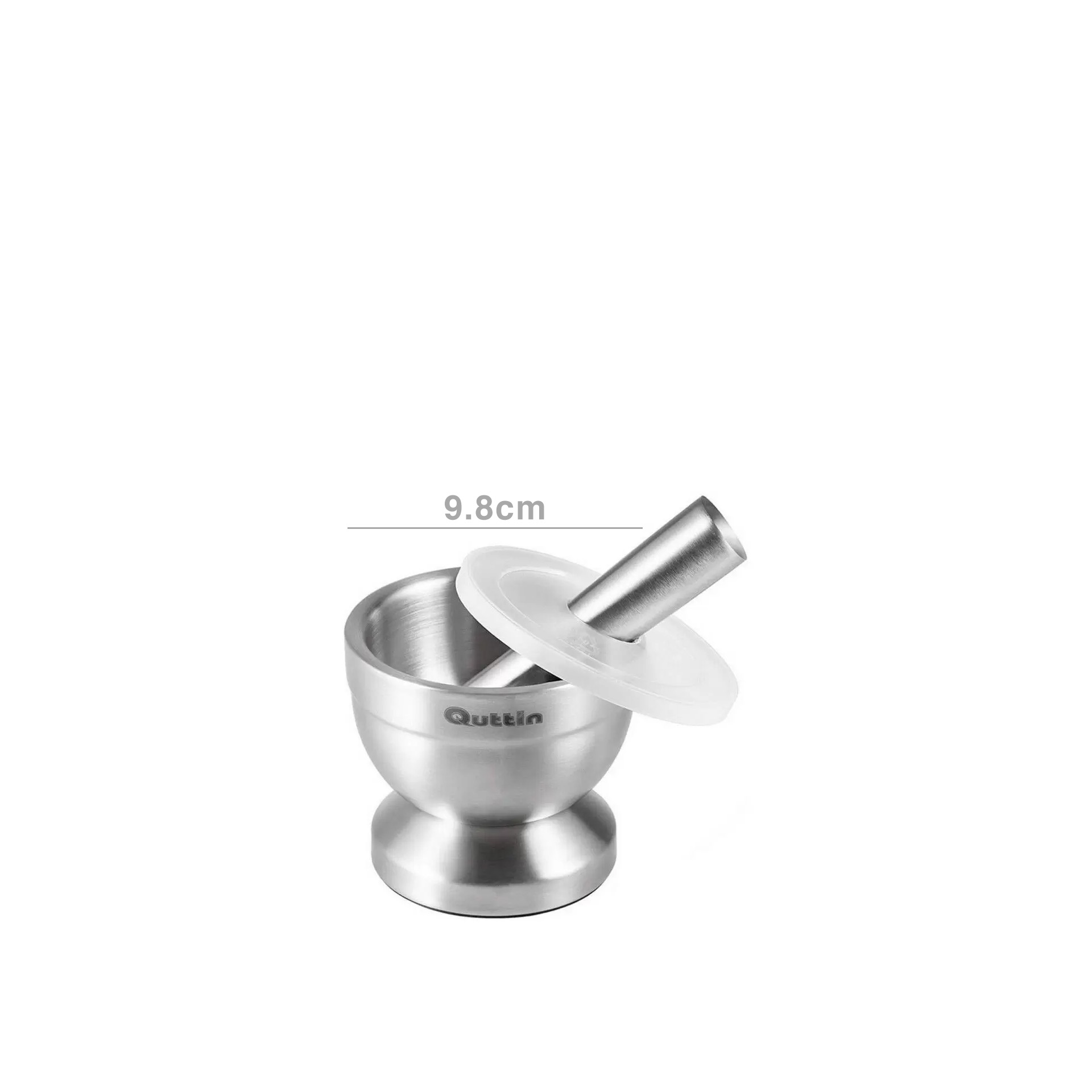 Almofariz Inox 9.8X8.2cm