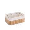 Cesto Organiza��o Bambu 30/28/25CM