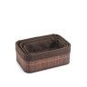 Cesto Organização Bambu 30/28/25CM Cesto Organização Bambu 30/28/25CM