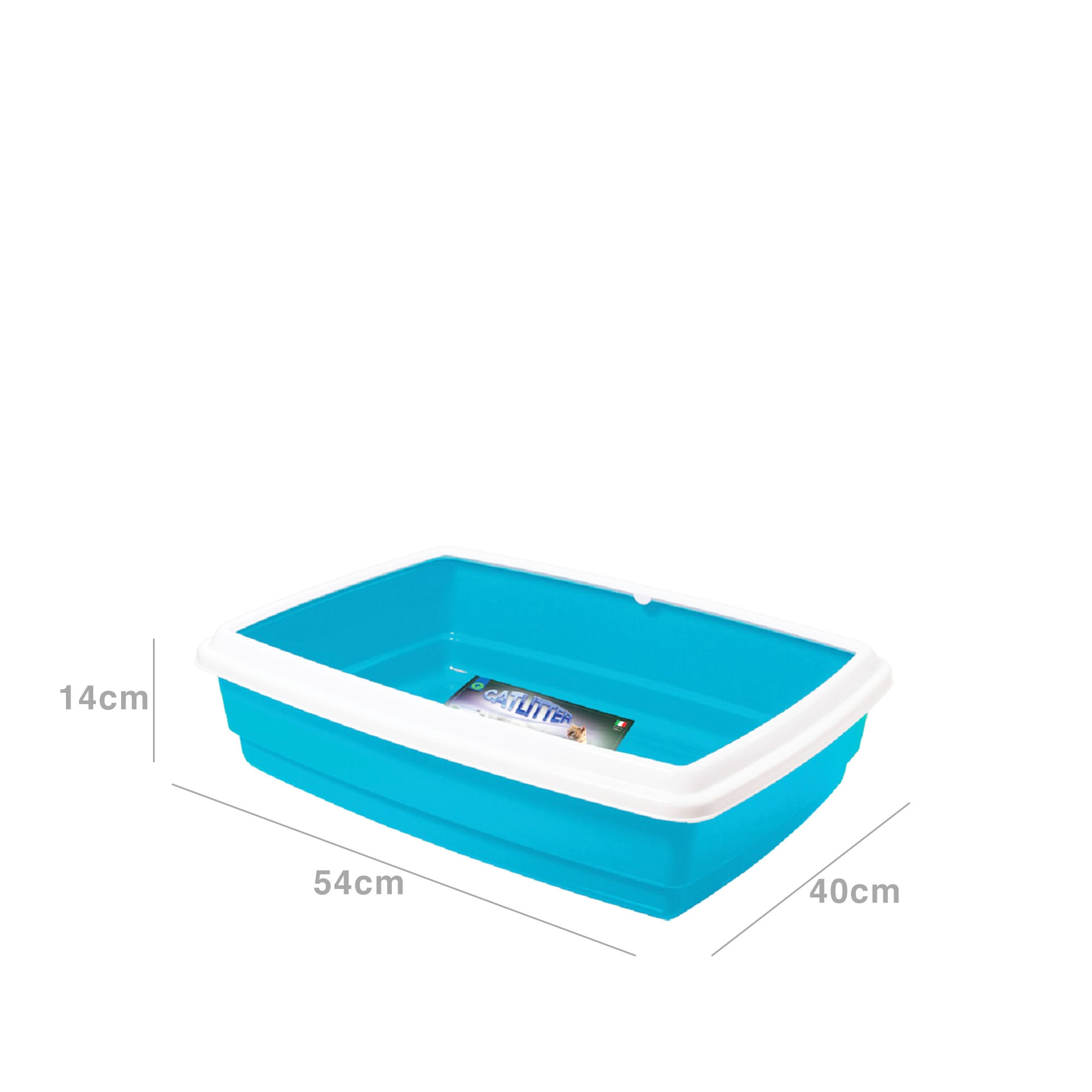 Caixa para Areia Gato 54X40X14CM