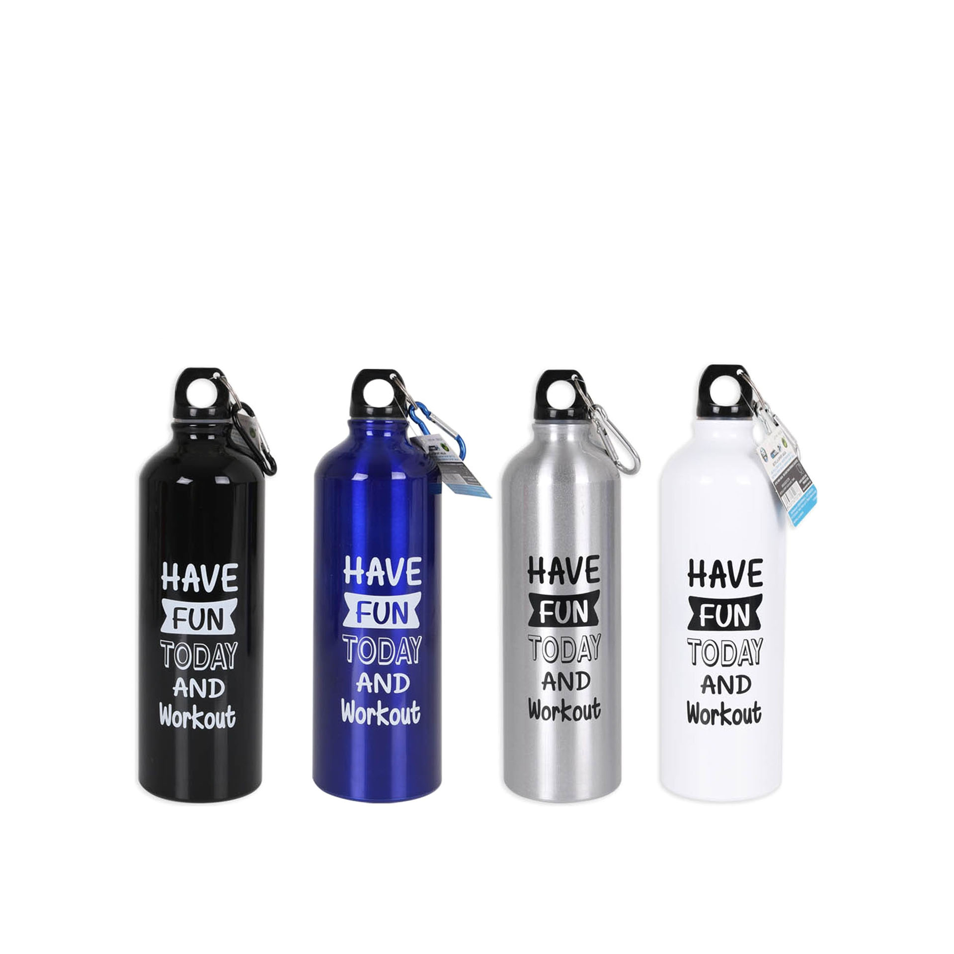 Garrafa Água Alumínio Bewinner Redondo 750ml