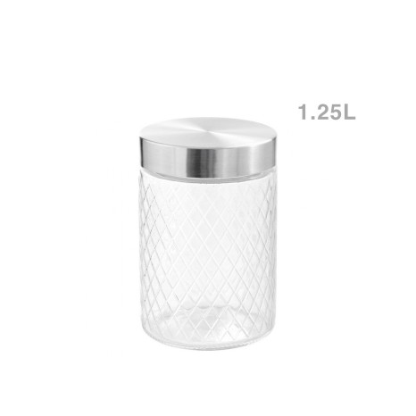 Frasco Herm�tico Anna com Tampa 1250ml 11X17cm - Image product