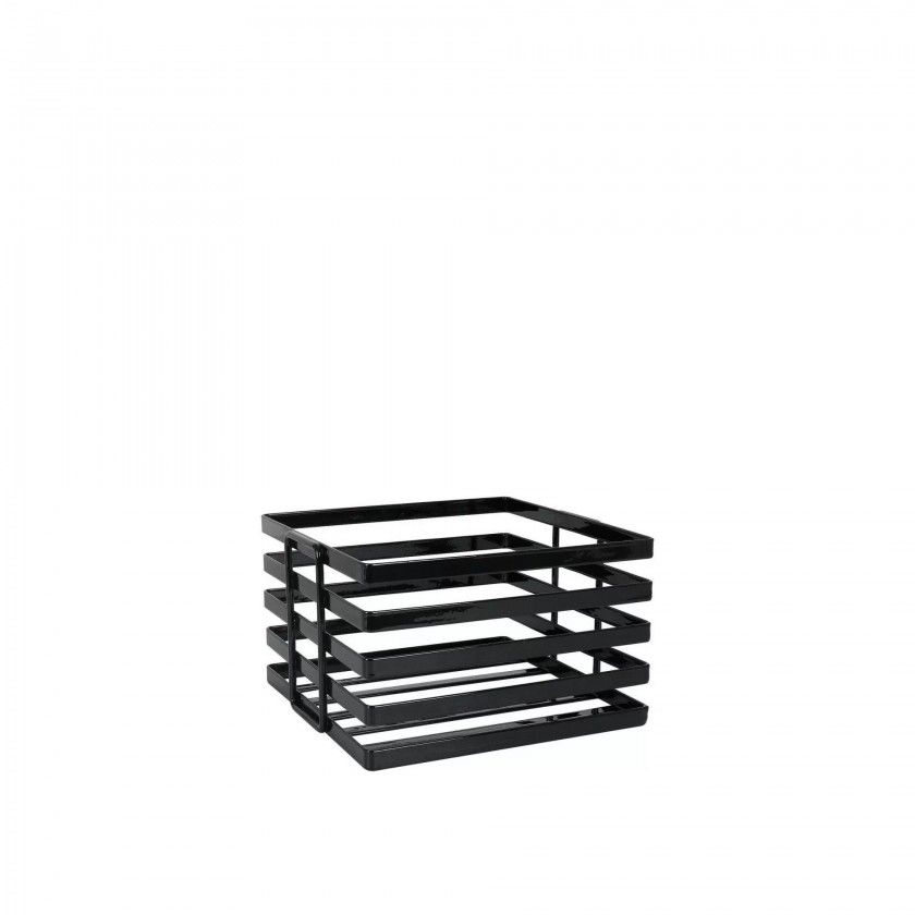 Suporte Metal Quadrado Preto 25X25X15cm Suporte Metal Quadrado Preto 25X25X15cm