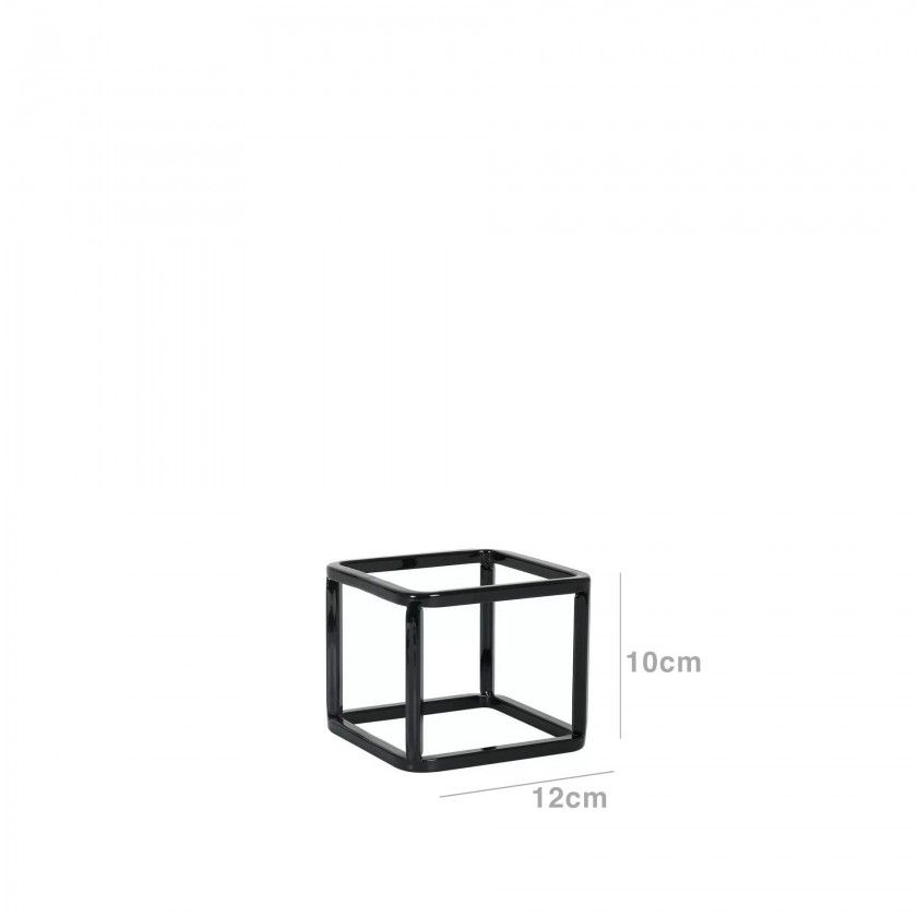 Suporte Metal Quadrado Preto Suporte Metal Quadrado Preto