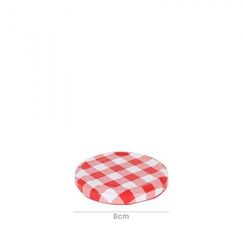 Tampa com Rosca Xadrez Pack 5