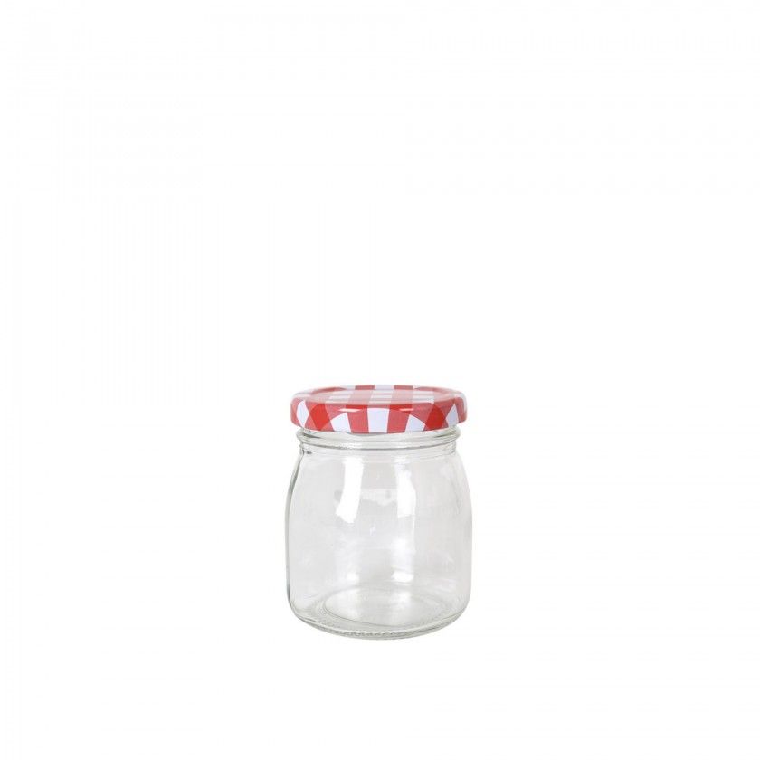 Frasco Hermtico com Tampa Rosca Xadrez 150ML 6.5X7.9CM