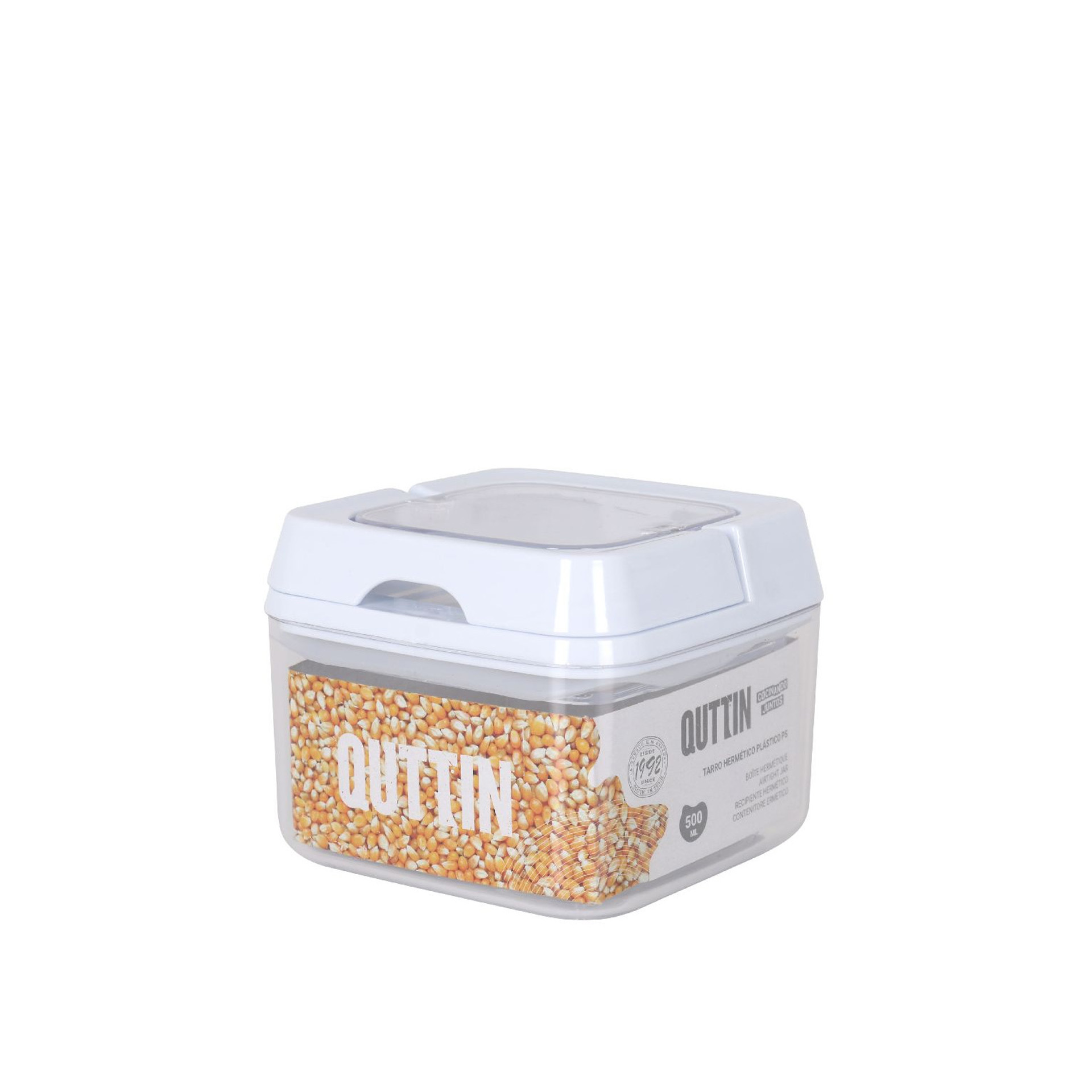 Frasco Hermético Plástico 500ml