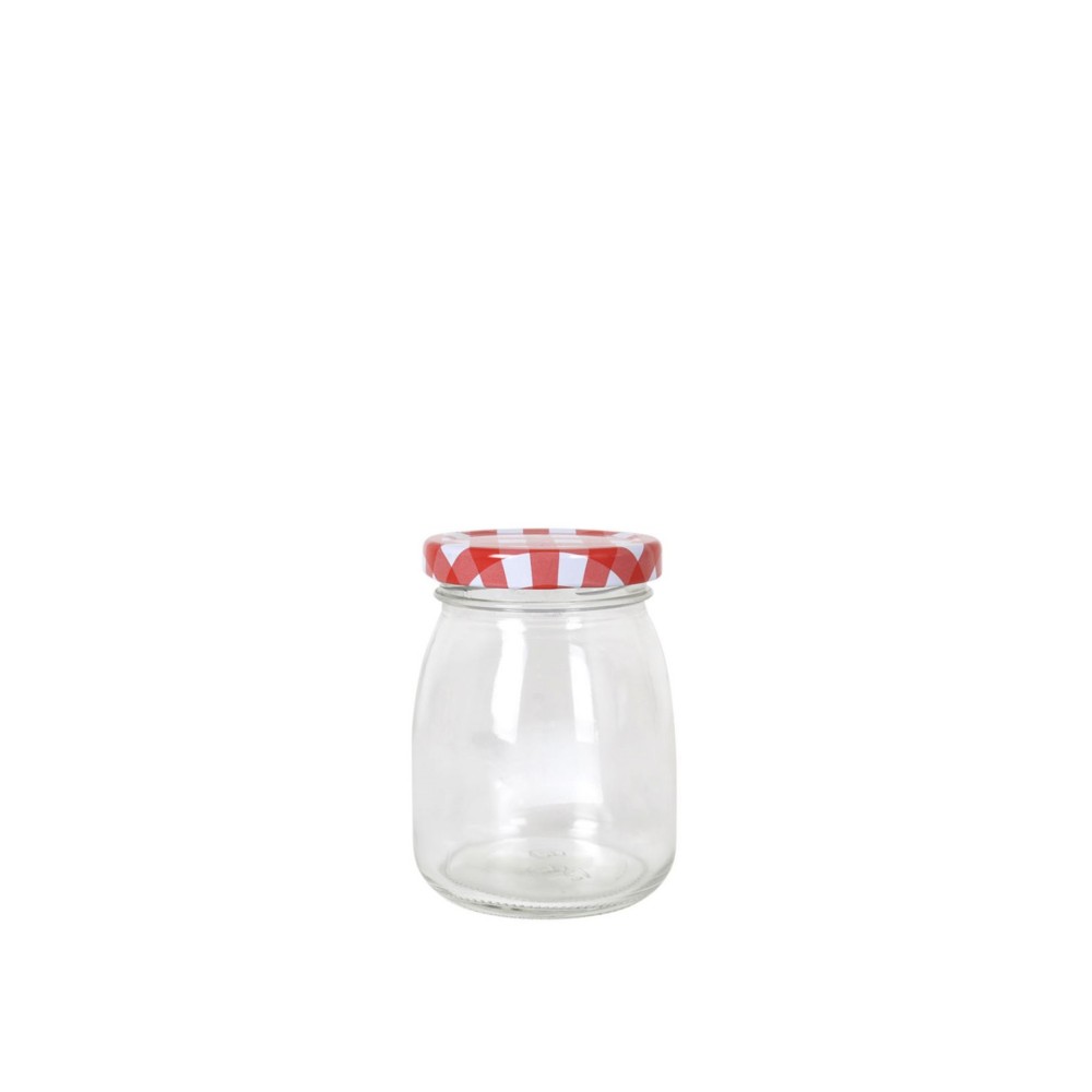 Frasco Herm�tico com Tampa Rosca Xadrez 0.190ml 6.9X9cm