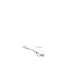 Garfo Plstico Reutilizvel Prata 10CM Pack 50