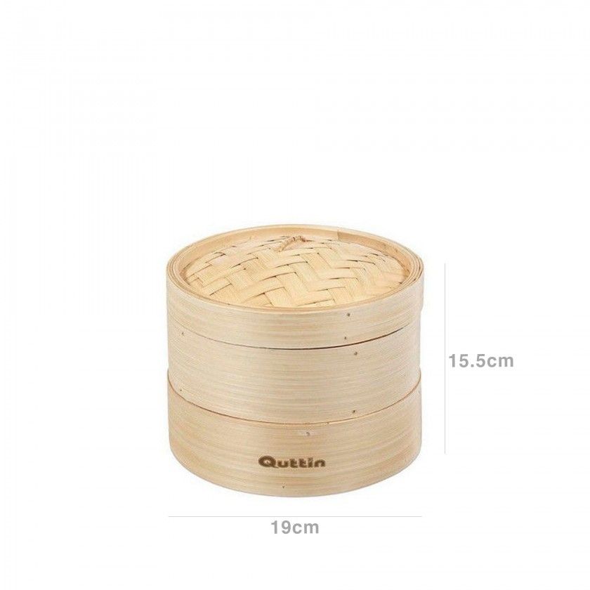 Vaporizador Bambu 2 Pisos 19X15.5cm Vaporizador Bambu 2 Pisos 19X15.5cm