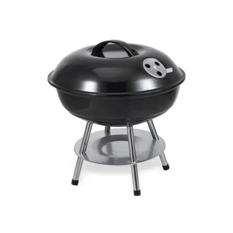 Churrasqueira com Tampa Redonda Preta 34cm - Image product