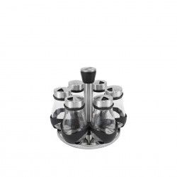 Suporte 6 Frascos Especiarias 17.8X17.8X16.3cm