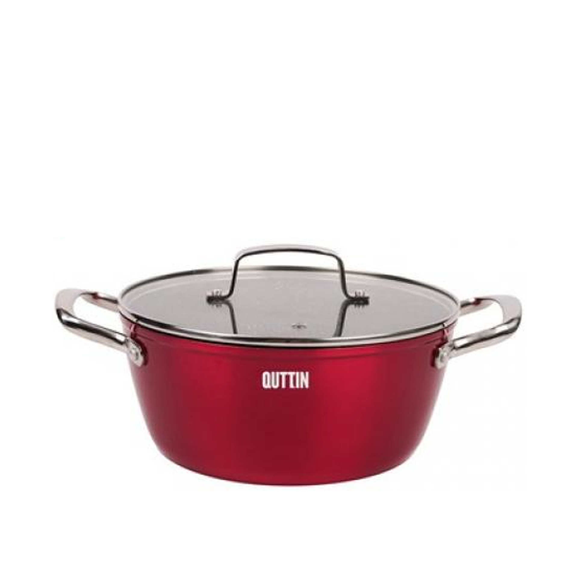 Caçarola Majestic com Tampa Vermelha 28cm