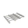 Base Quentes Inox Extensível 22X20/38cm Base Quentes Inox Extensível 22X20/38cm